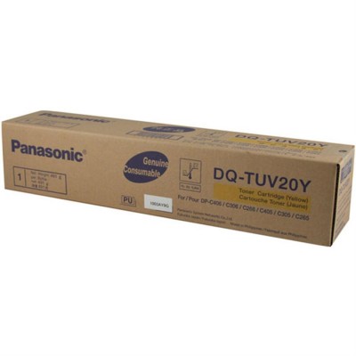 Panasonic DQ-TUV20Y DPC265 / 266 / 306 OEM Toner Jaune 20K